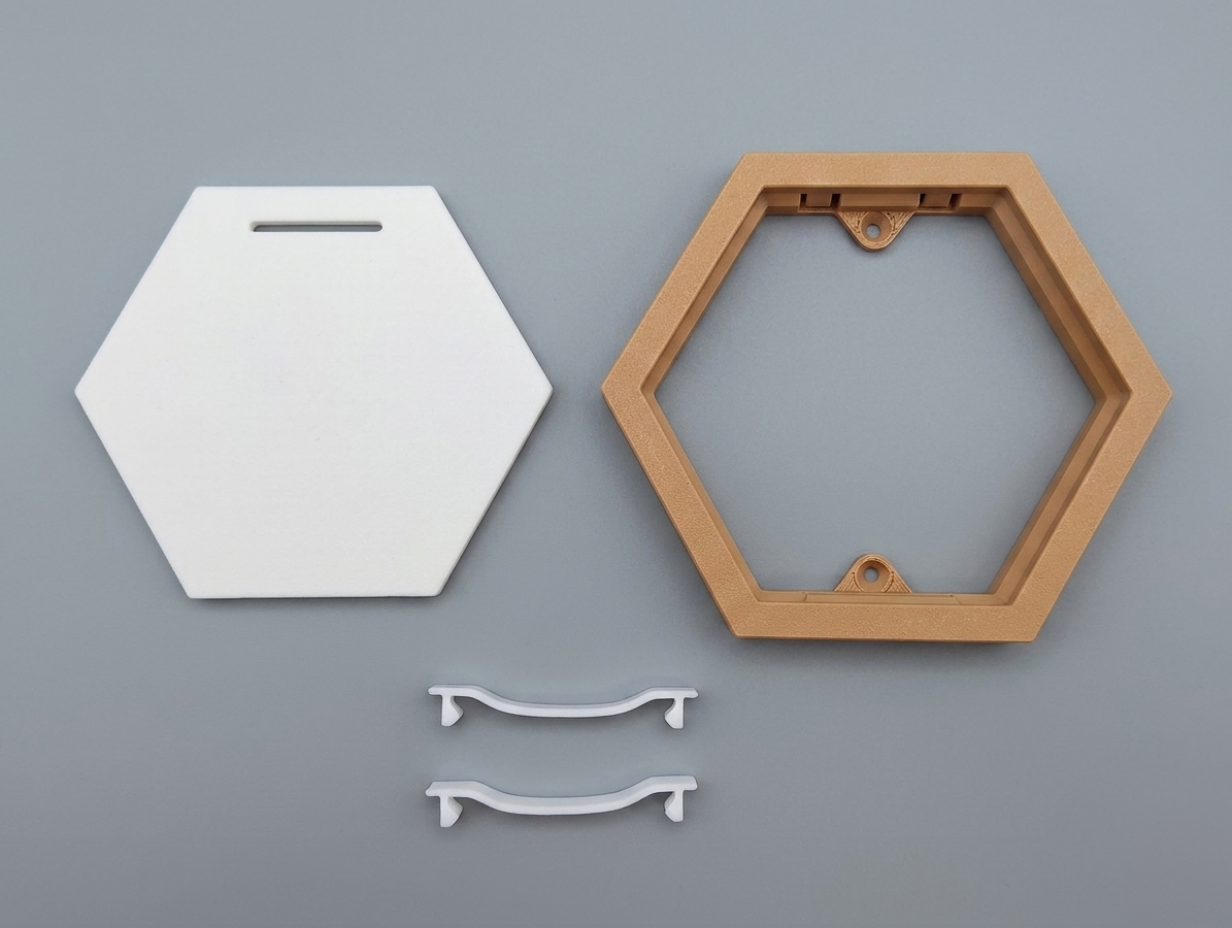 Modular Hex Medal frame
