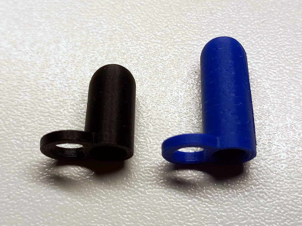 PTFE tube cap with hang ring