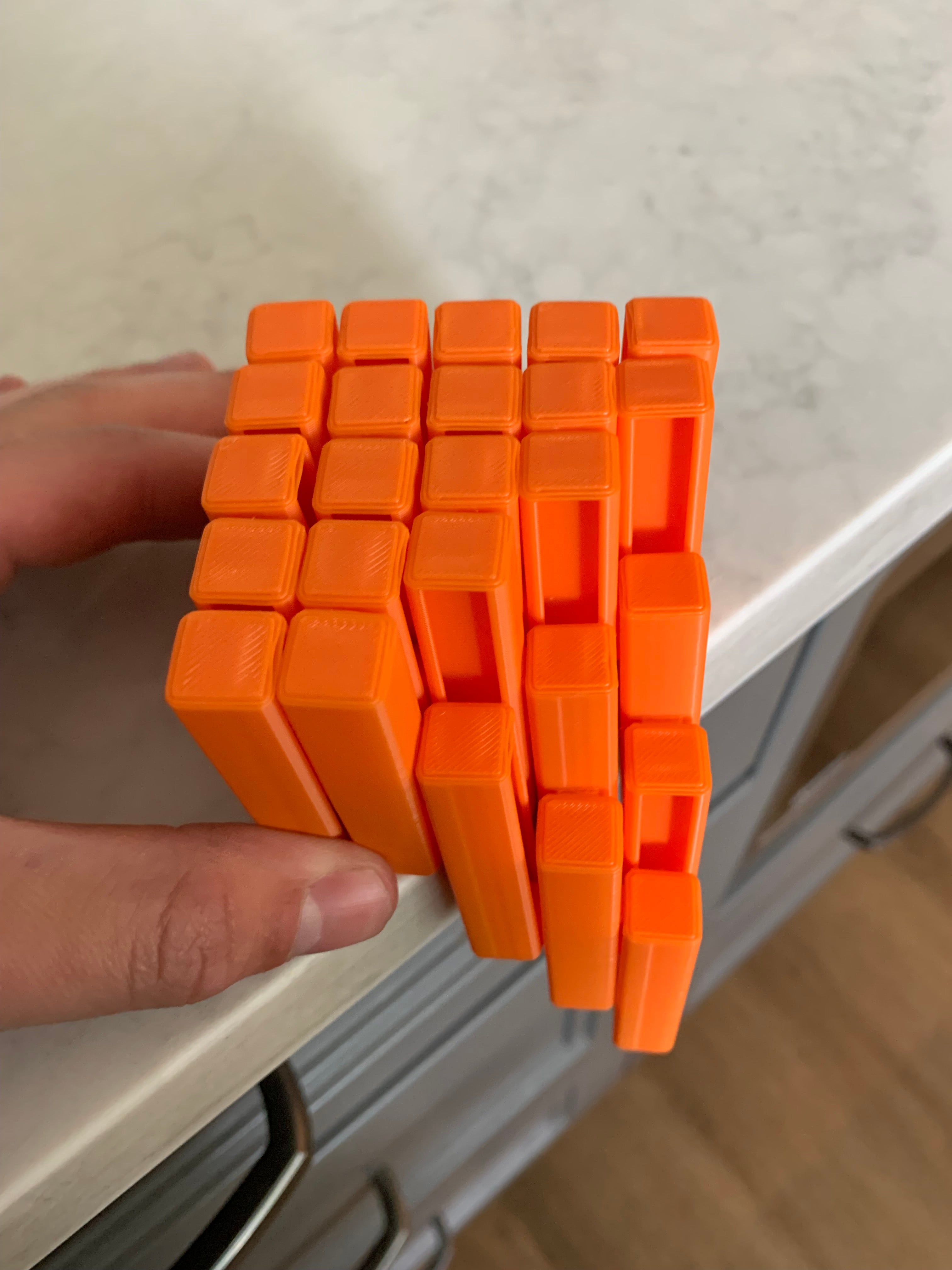 Parametric Sectioned Cube Fidget