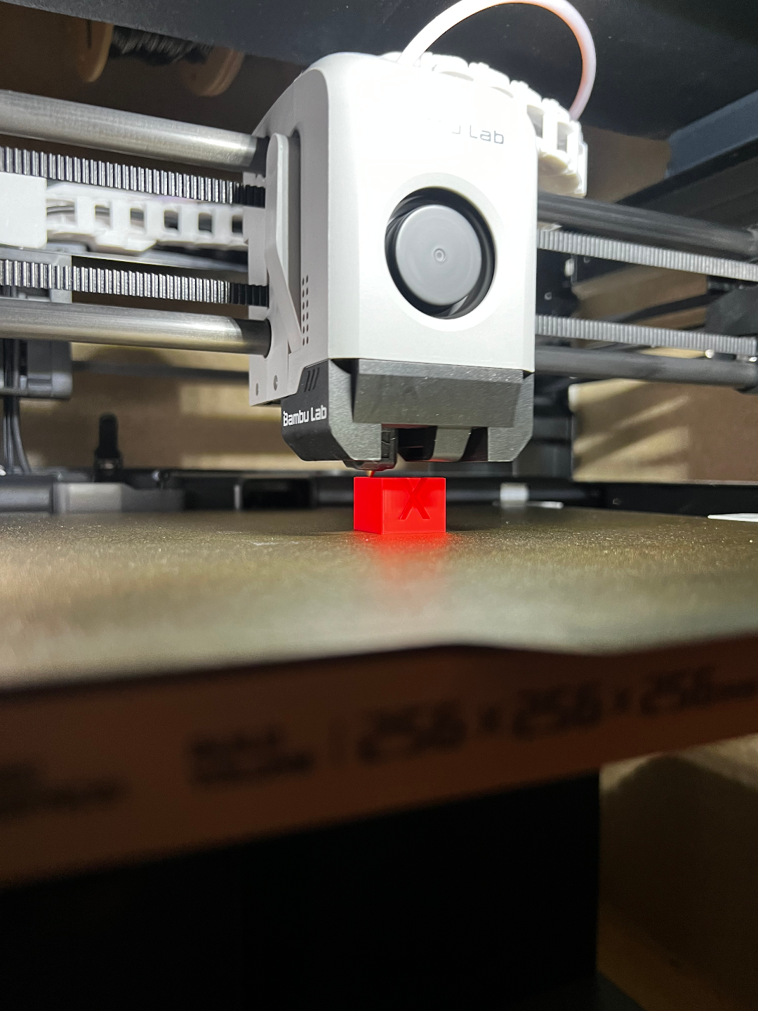 Test Cube xyz Calibration