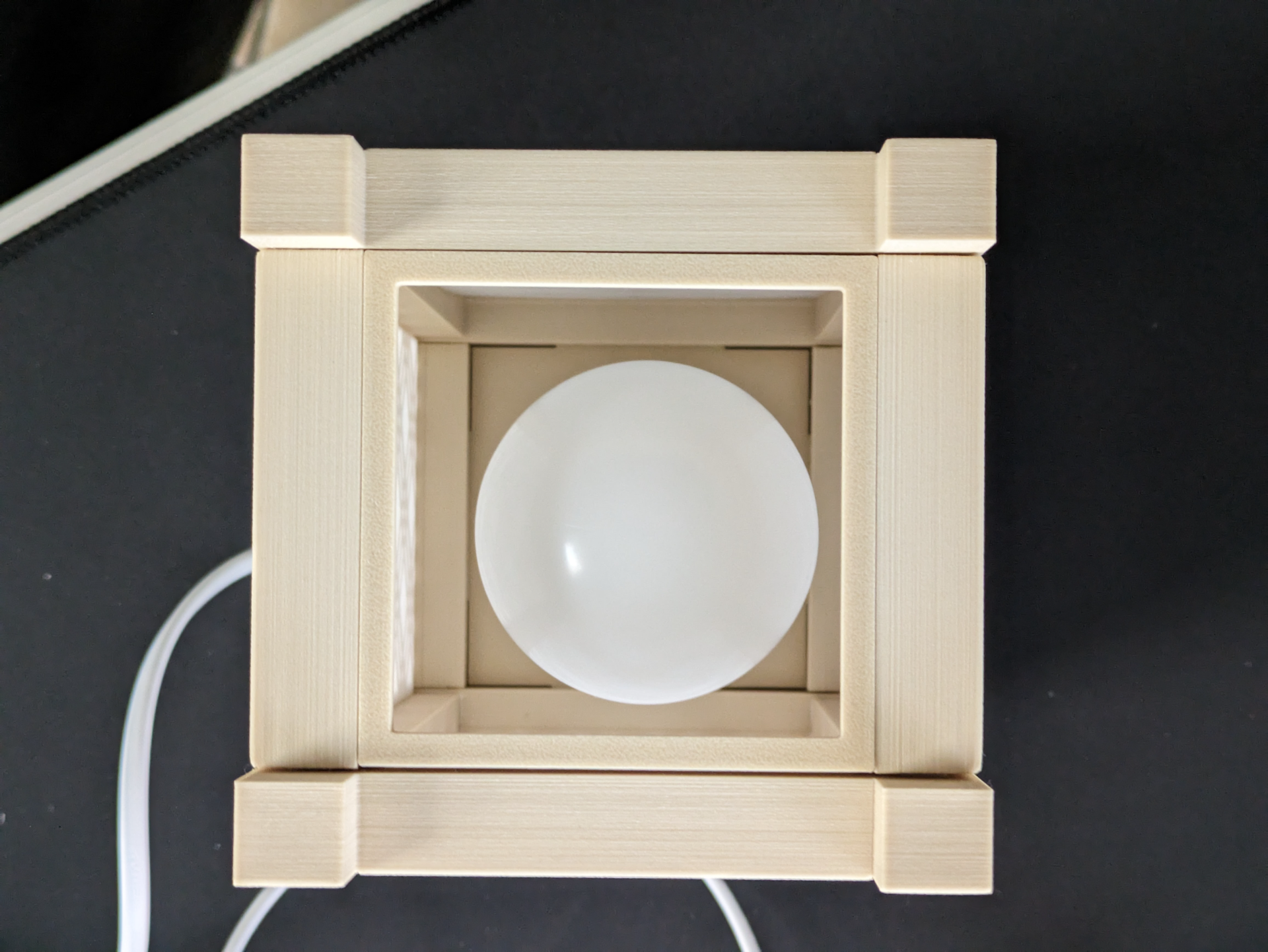 Kumiko desk lamp - E27 bulb base