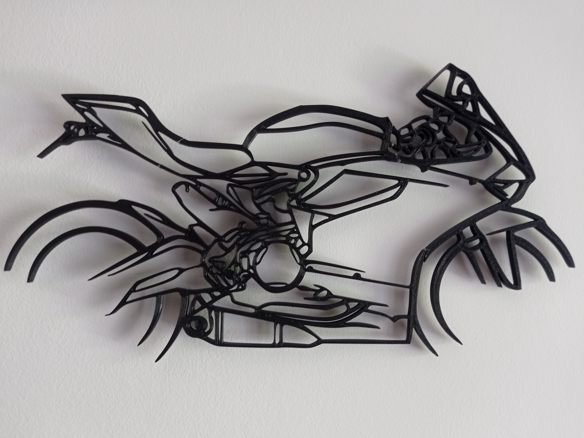Motorbike wall_art 40cm