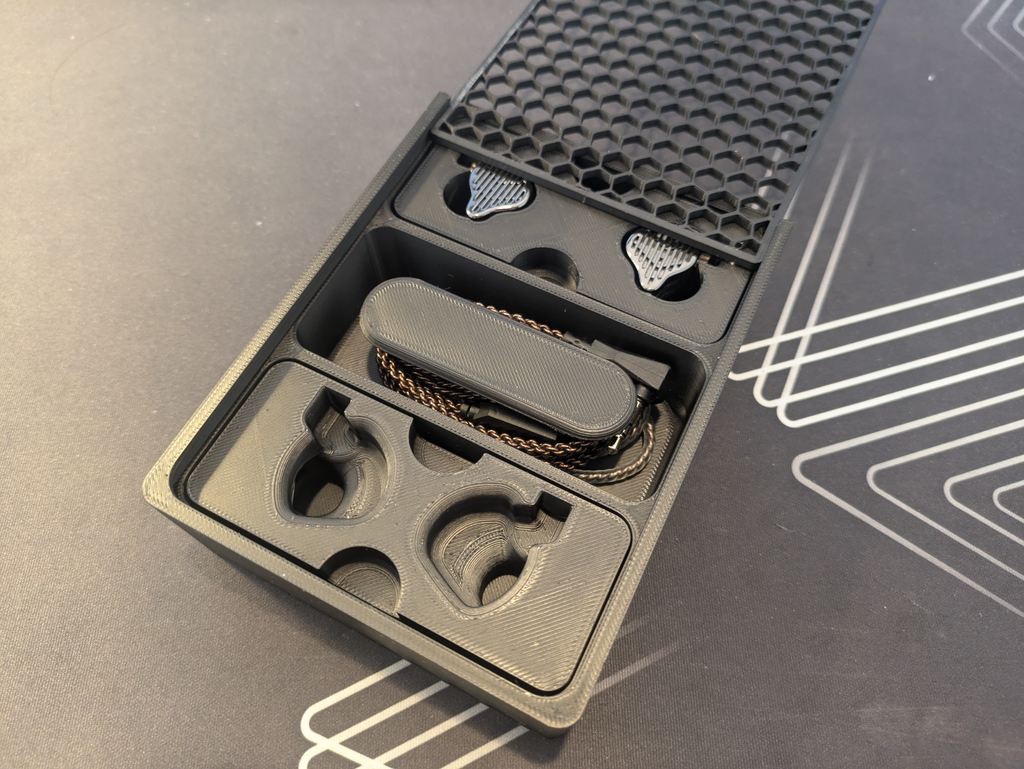 KZ Earbud Container Slot for IEM Cable