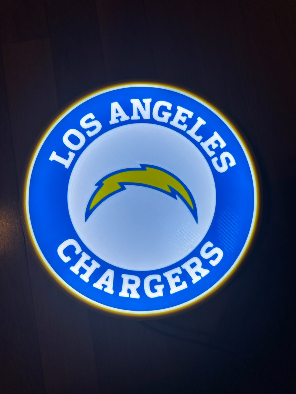 LA Chargers Light box