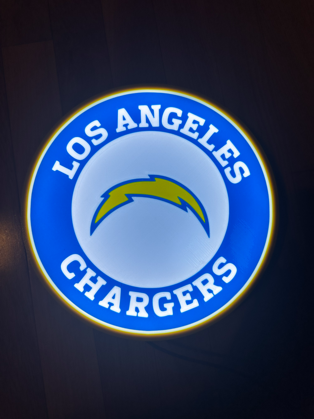 LA Chargers Light box
