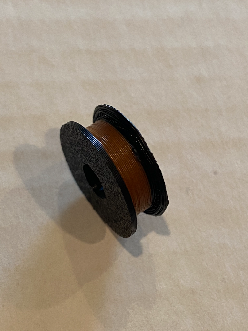 Mini roll of filament