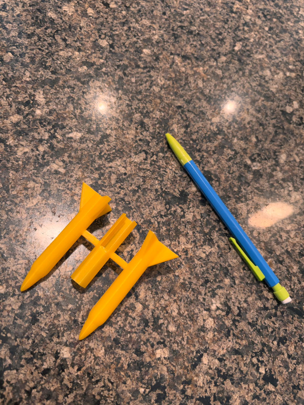 7mm Bic Mechanical Pencil Rocket Attachment