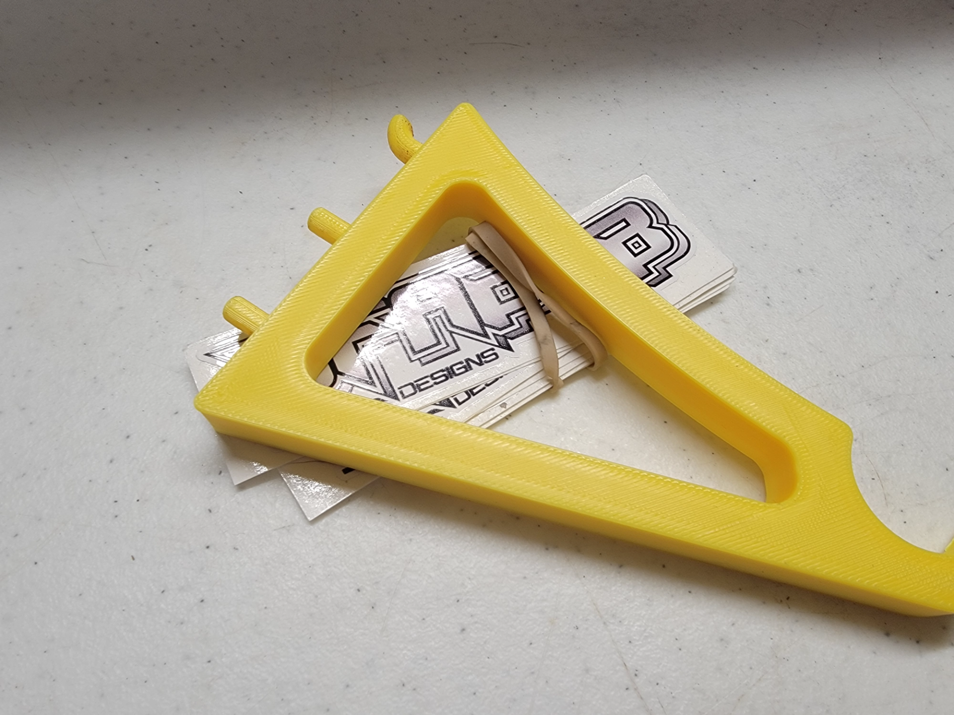 Peg Board Roll Holder