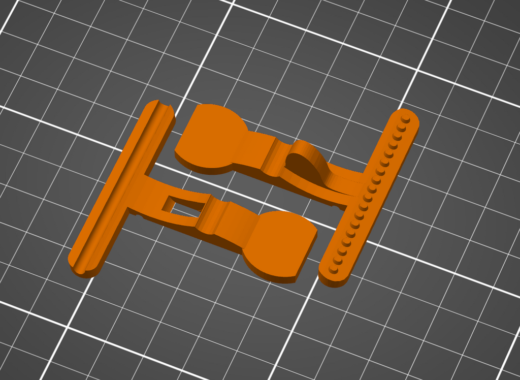 Clothespin mini chip clip