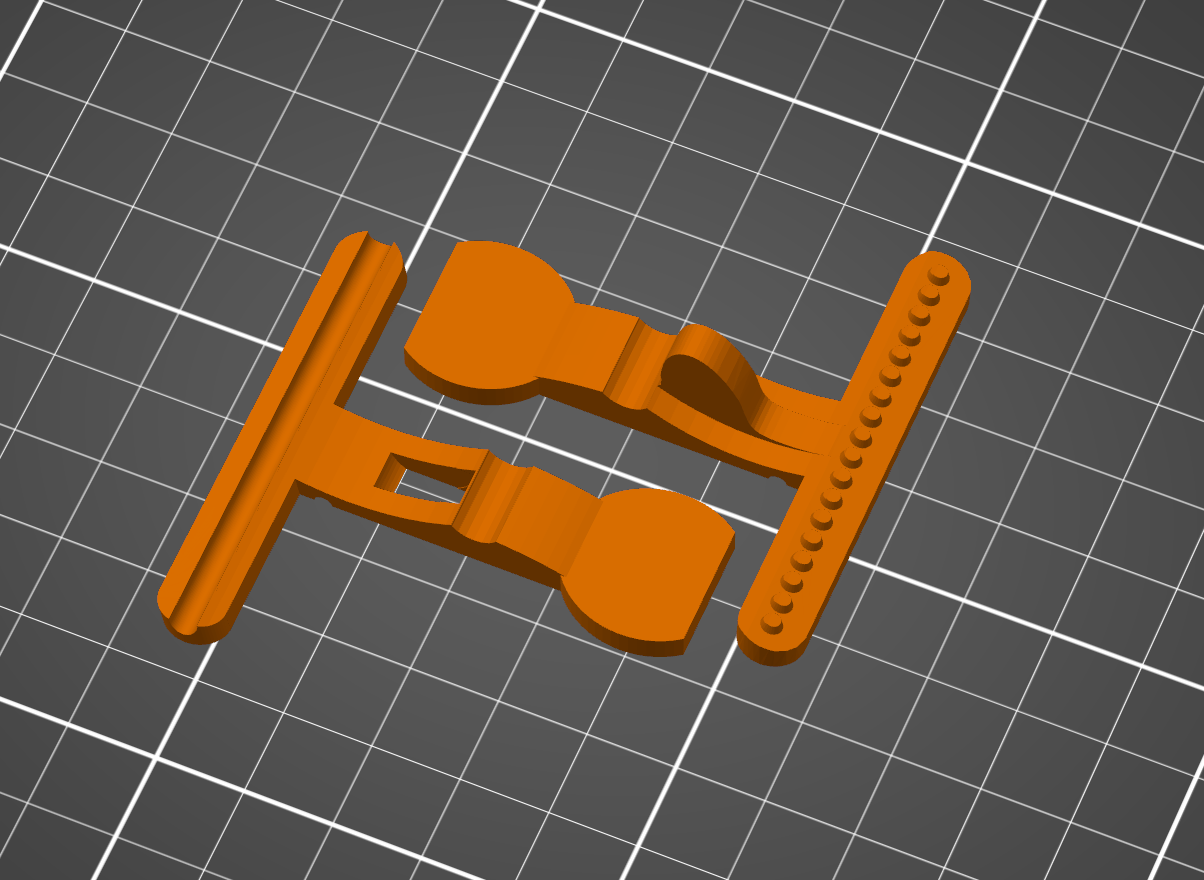 Clothespin mini chip clip