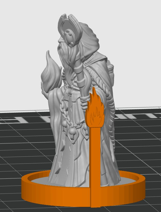 D&D / Pathfinder Miniature Marker for Torchlight