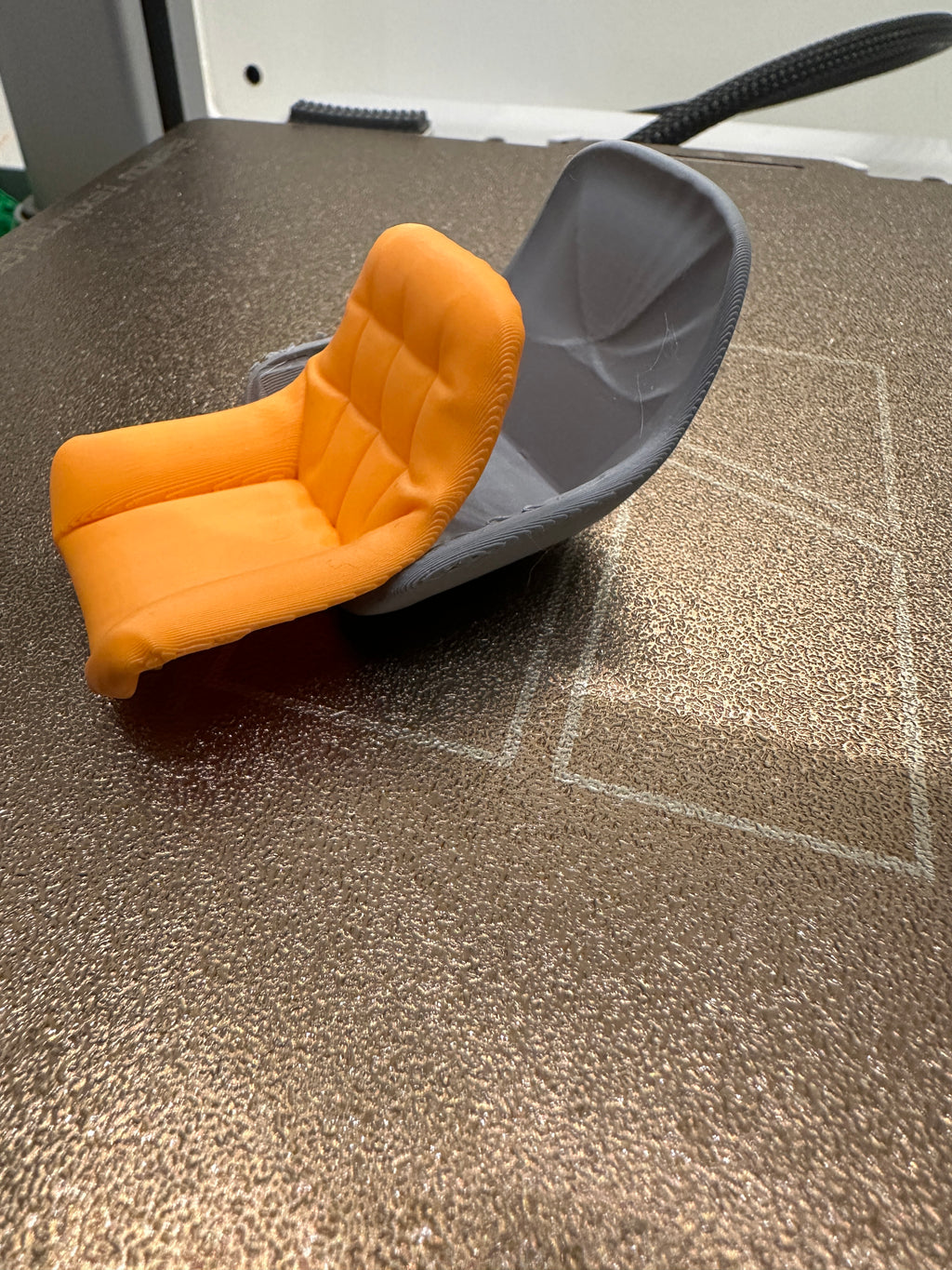 realistic mini sofa chair