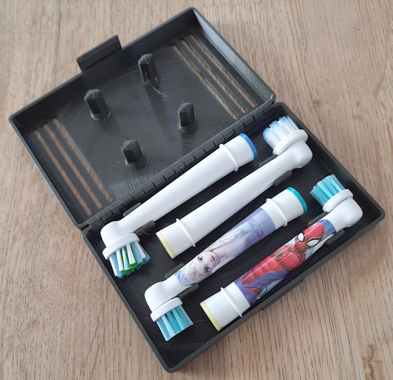 Oral-B 2/4/6 Toothbrush Head Travel Case and Stand