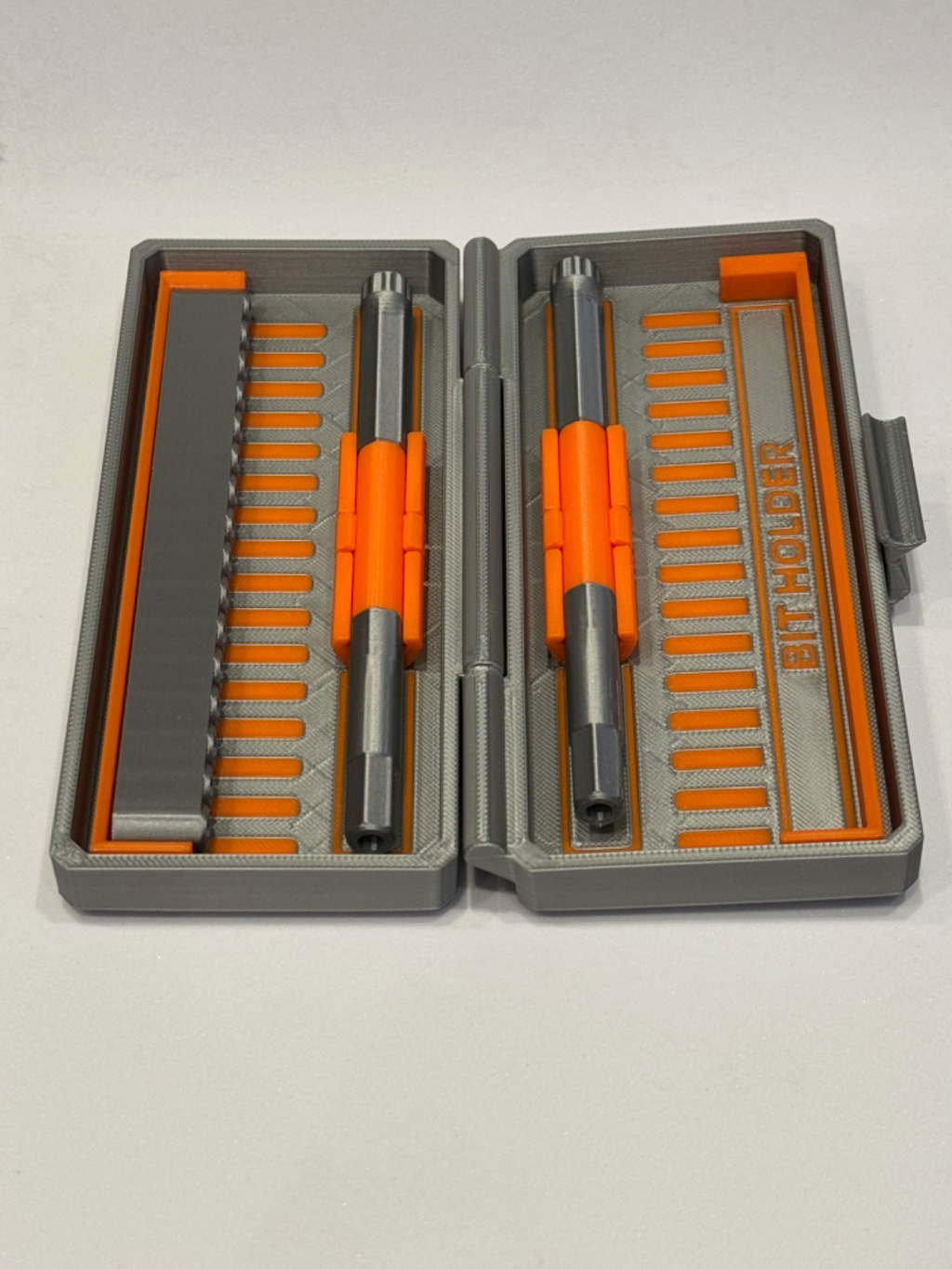 Ultimate Screwdriver Box with integrated hinges
