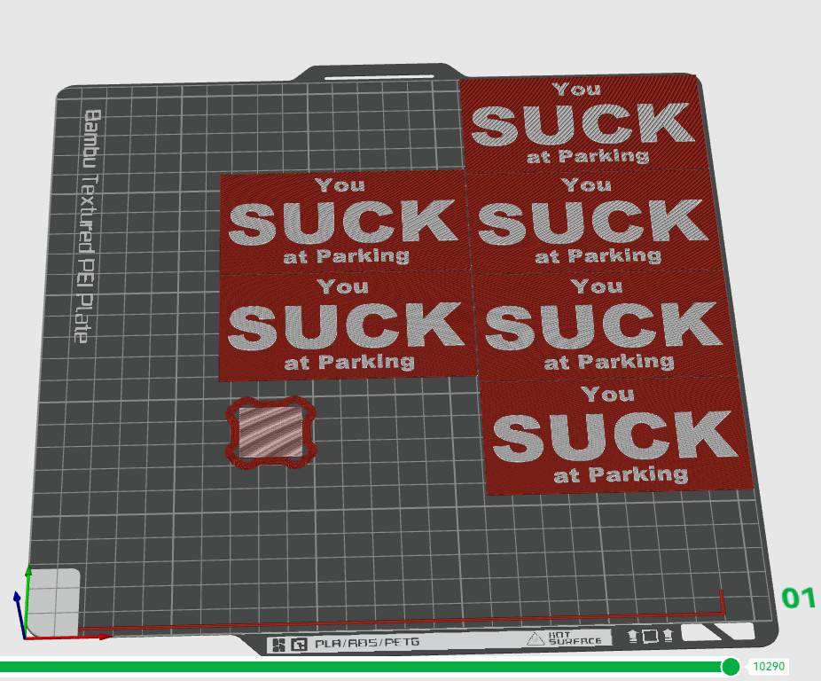 You Suck at Parking Cards