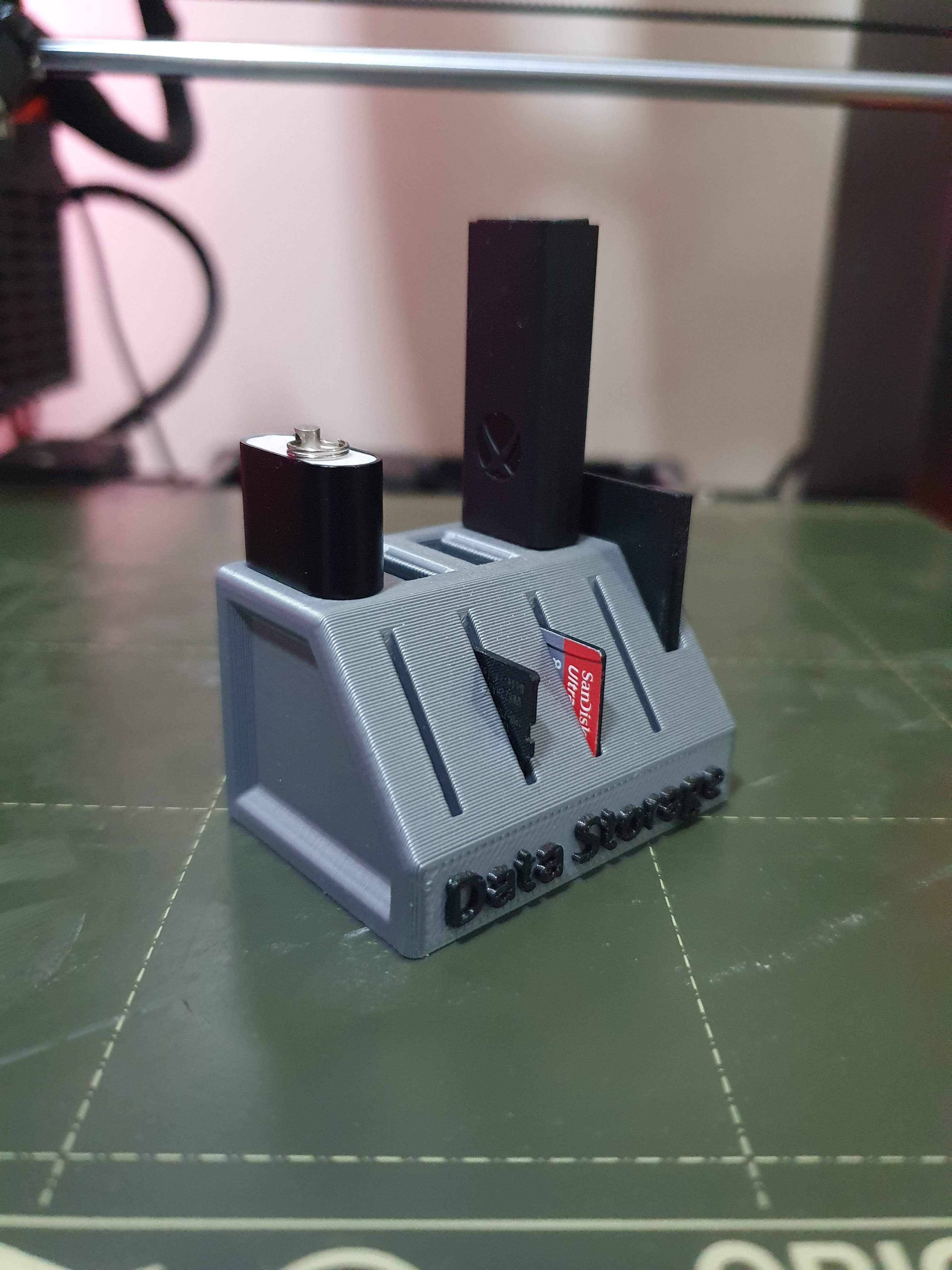 Compact USB & SD Card Holder