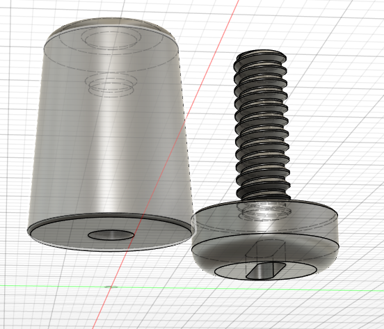 Skådis Bolt and Bracket Wall Set