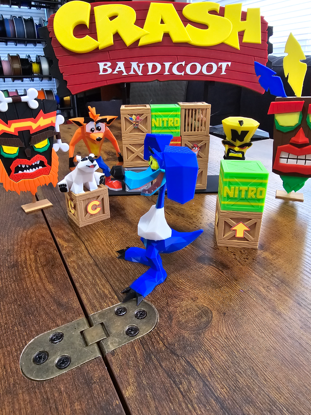 Low Poly Ripper Roo From Crash Bandicoot AMS READY