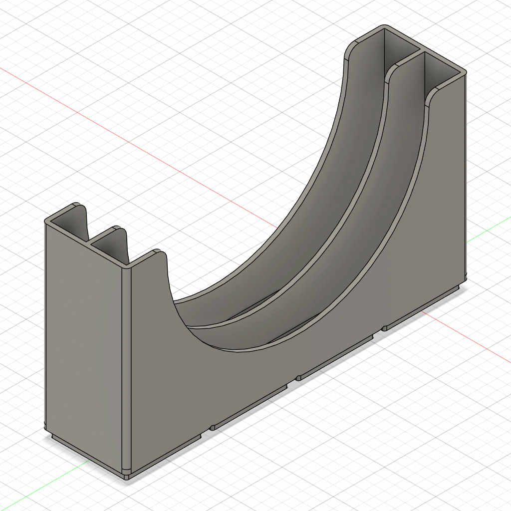 Bambulab PTFE Tube Gridfinity Holder