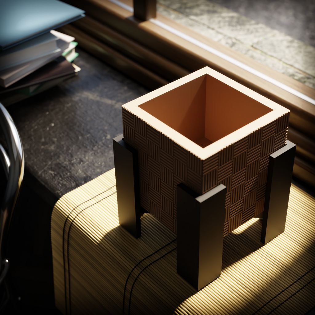 Cubic Vase Collection - (Model 2)