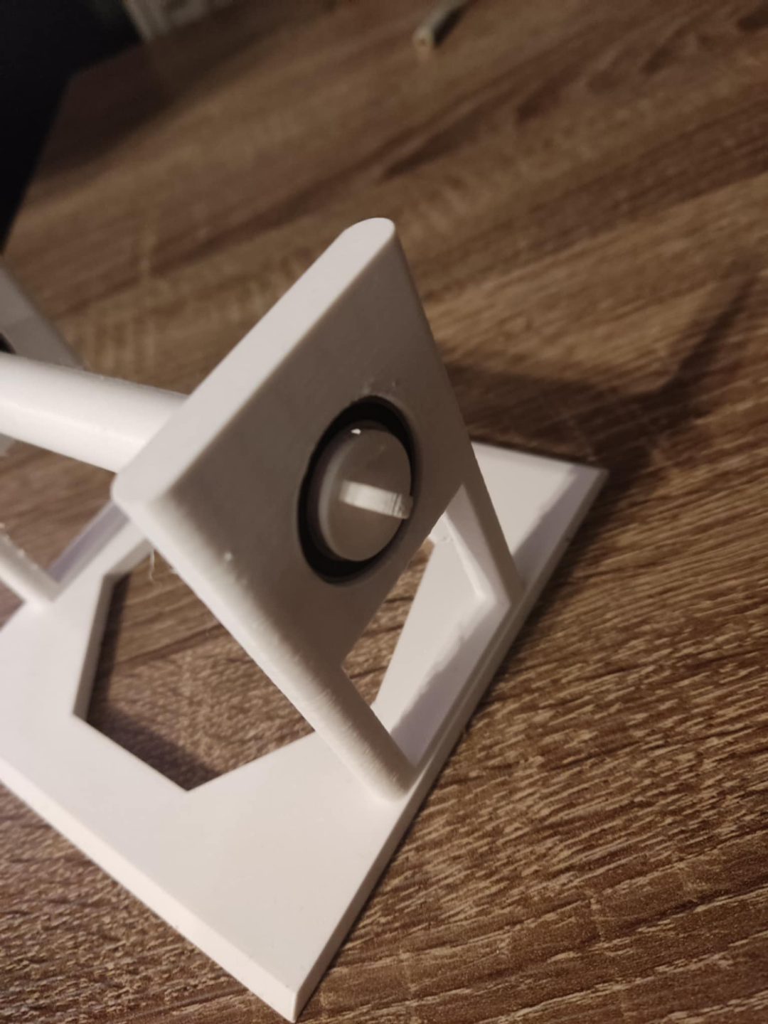 Toilet paper holder with bearings!