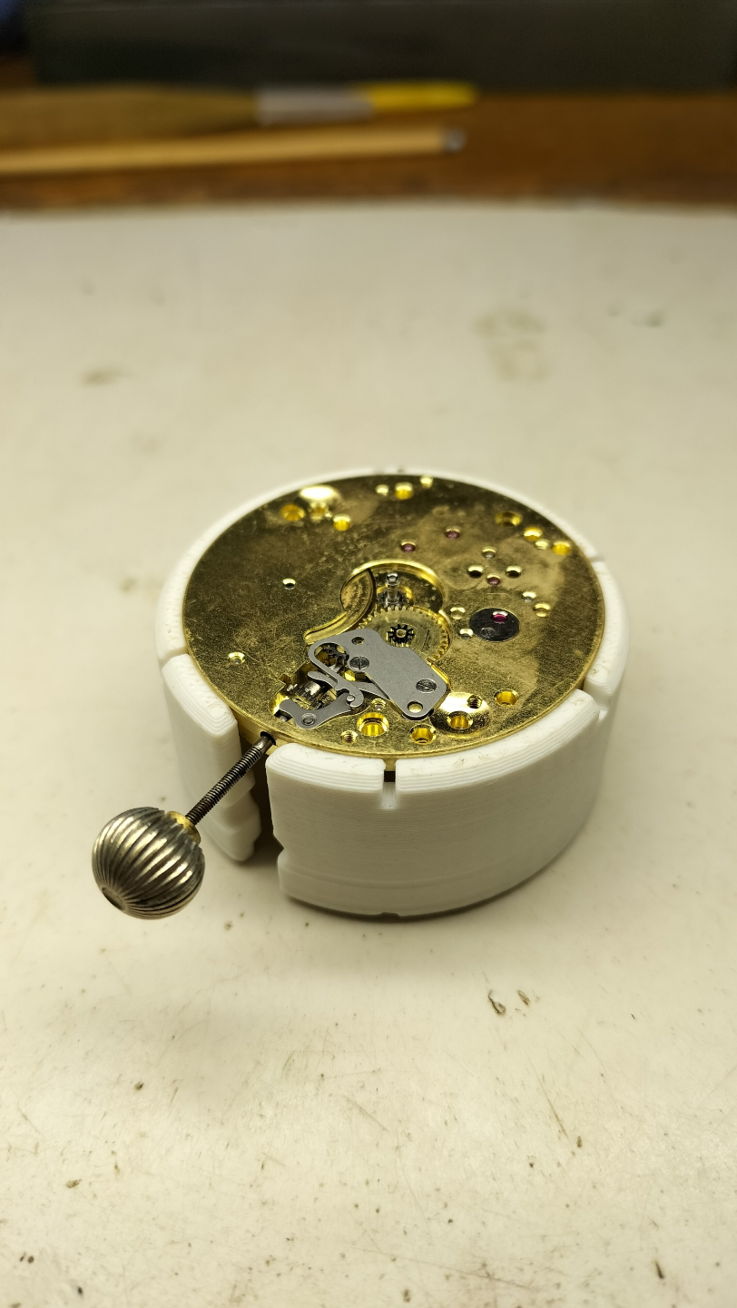 Omega 38.5LT1 160 Pocket Watch Movement Holder