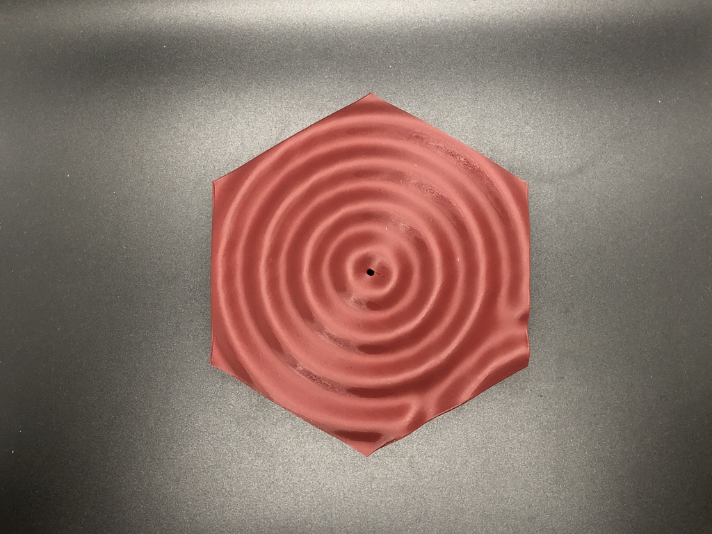 Hexagon Wave Incense Holder
