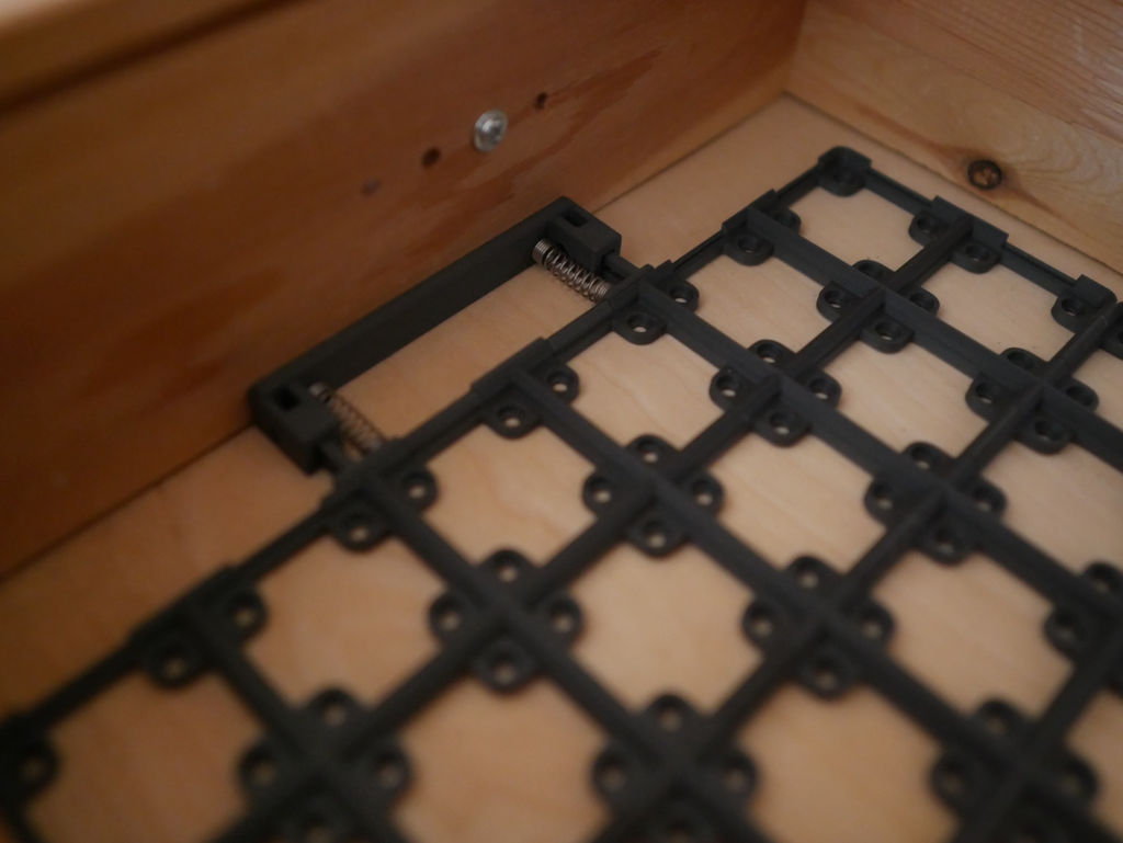 Gridfinity Baseplate Spring Holder