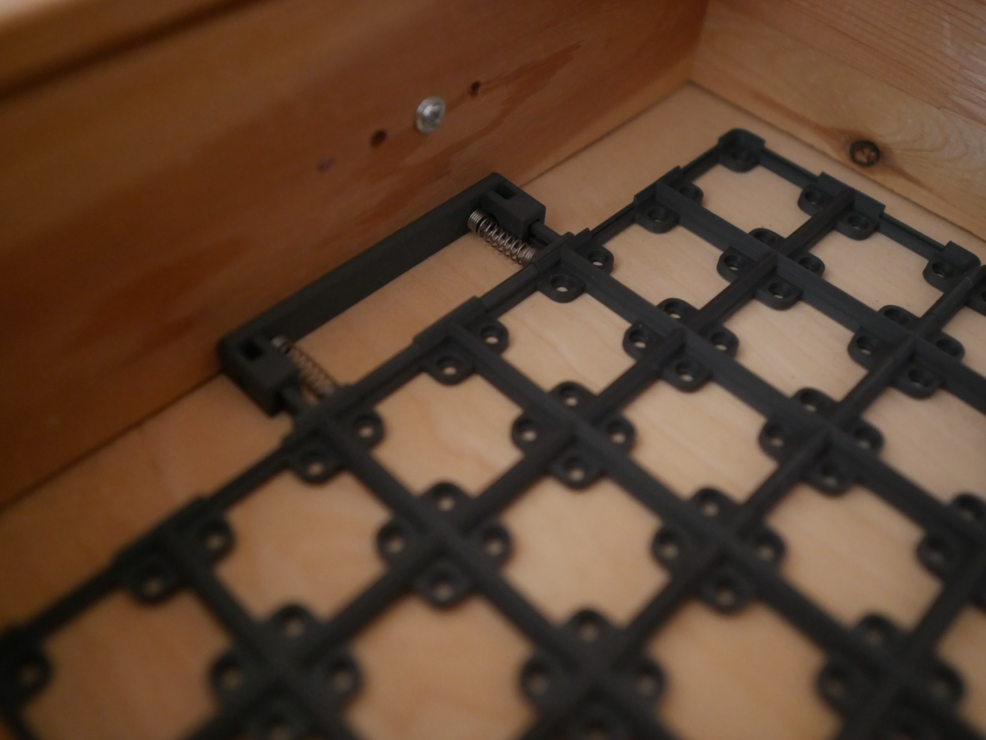 Gridfinity Baseplate Spring Holder