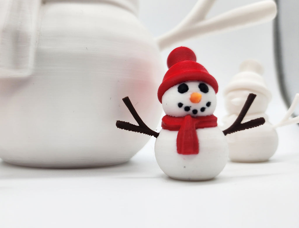 Beanie Hat Snowman - AMS or single color