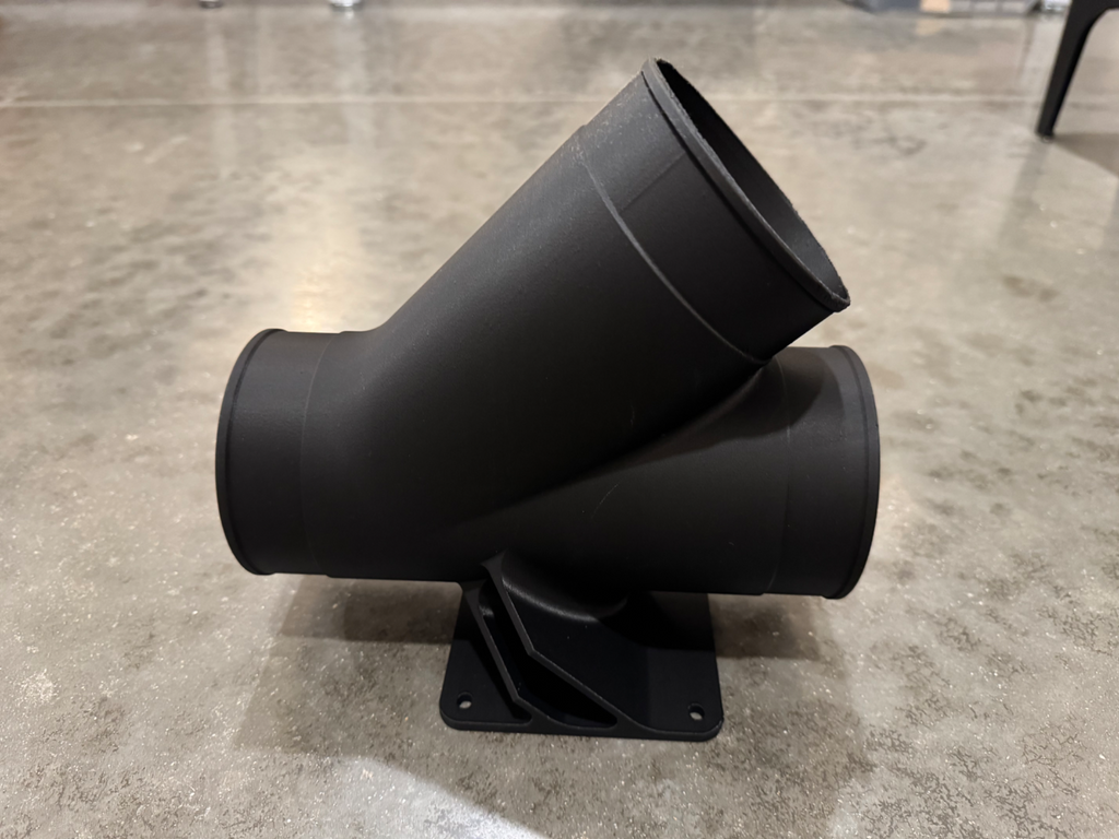 4 Inch Y Joint for Ventilation or Dust Collection