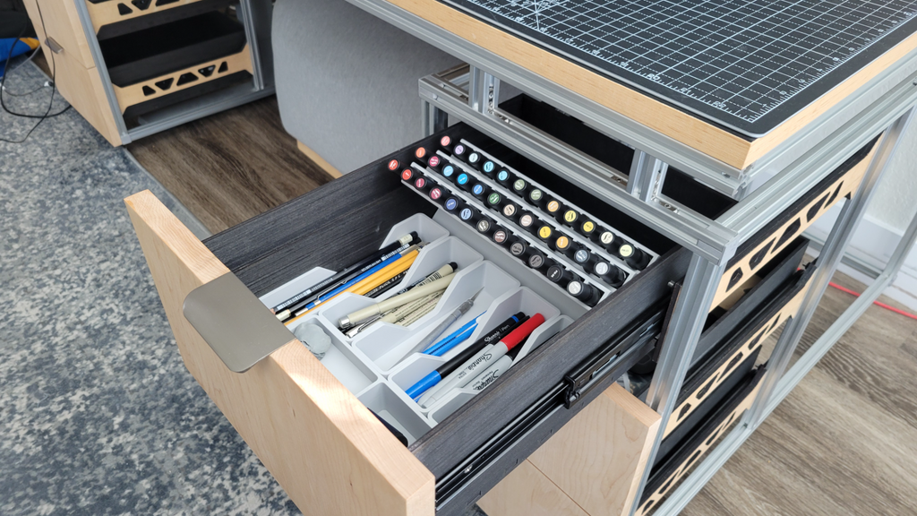 Tray Bin Storage - Segmented