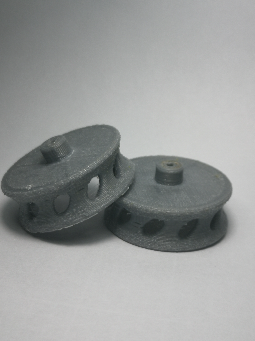 3D printed flywheels for blasters