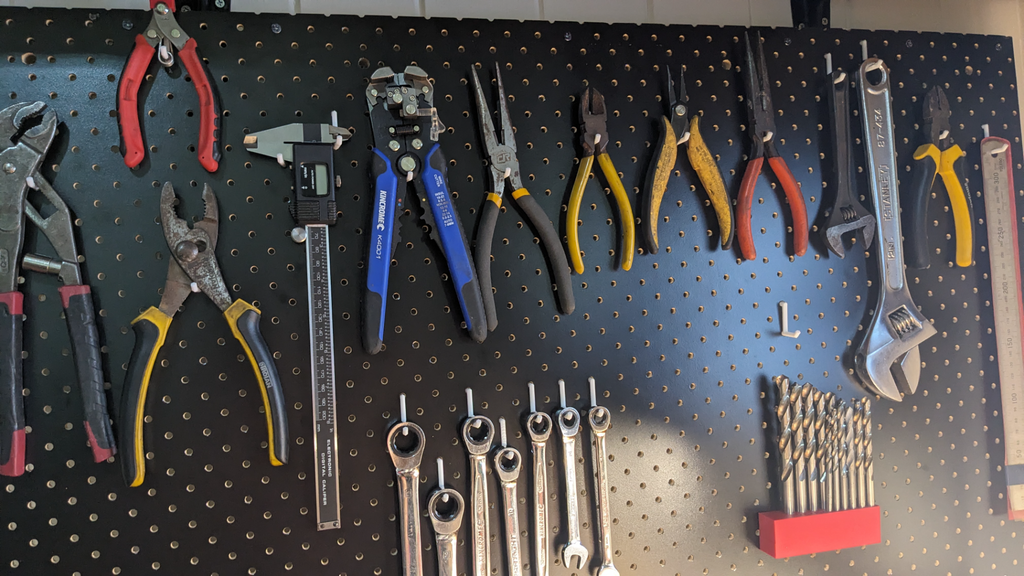 Pegboard Hook Bunnings -'Customwood'