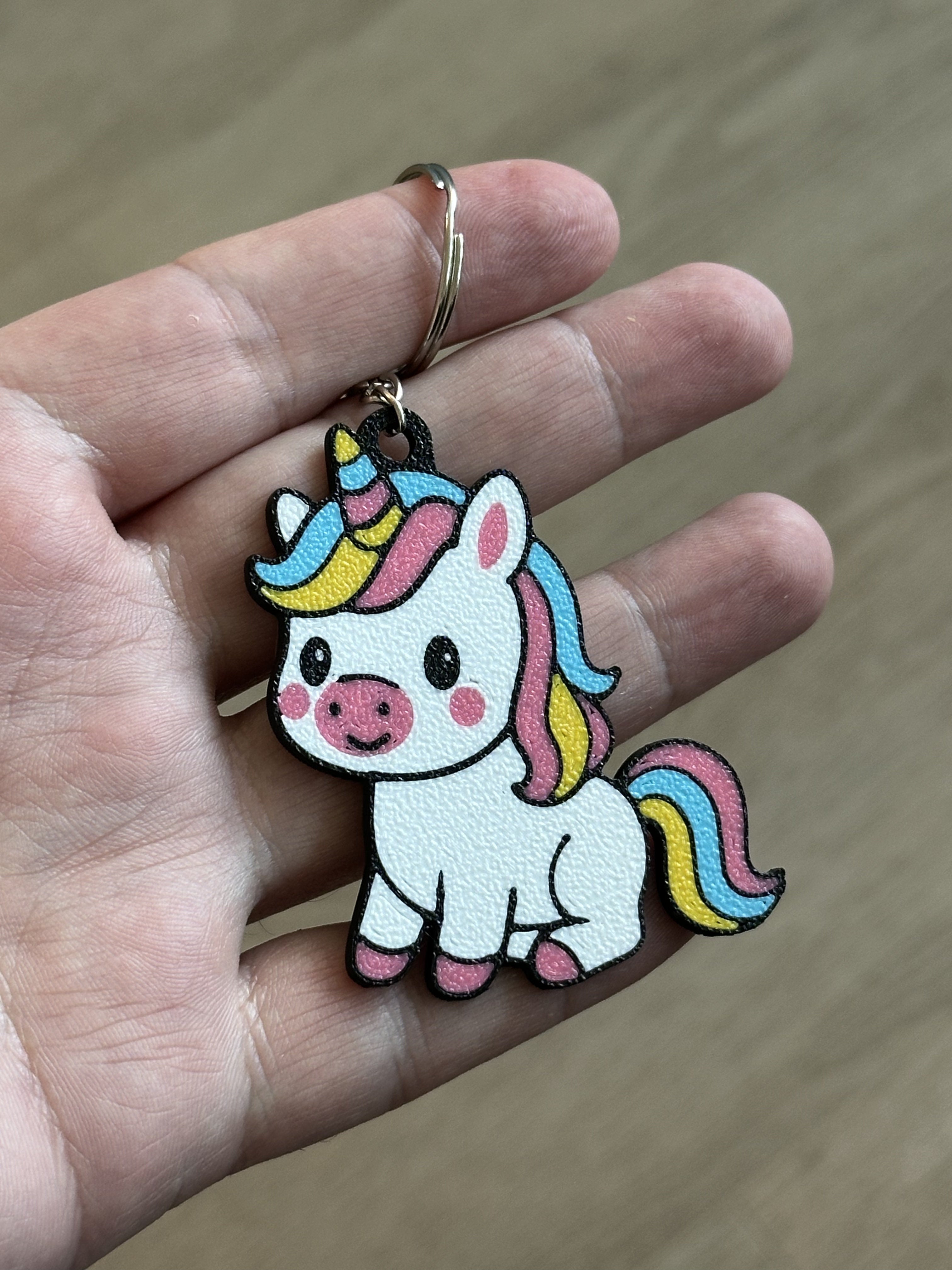 Keychain unicorn