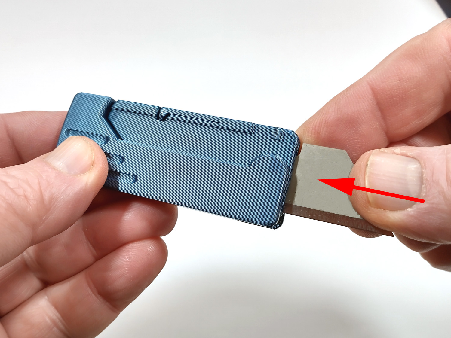 Folding Utility Knife (print-in-place)