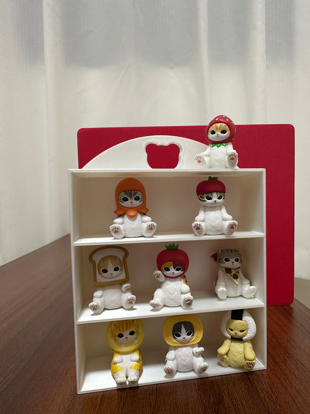 Cute Bear Arch Display Shelf | blind box Organizer
