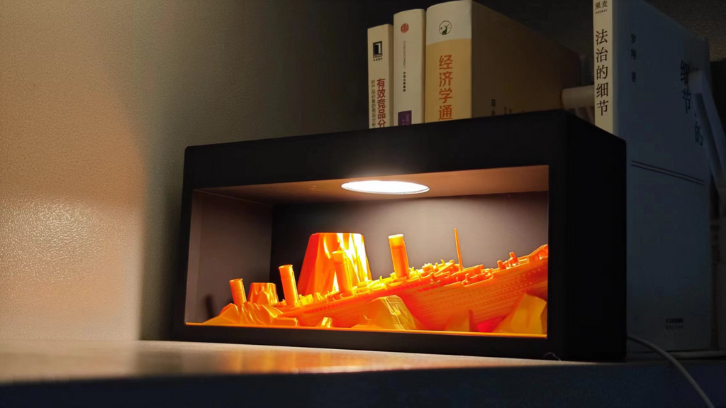 Titanic Lamp for LED Lamp 001 kit泰坦尼克灯适配拓竹Lamp 001