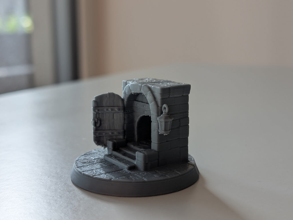 Dungeon Portal Arch - Tabletop Game Miniature