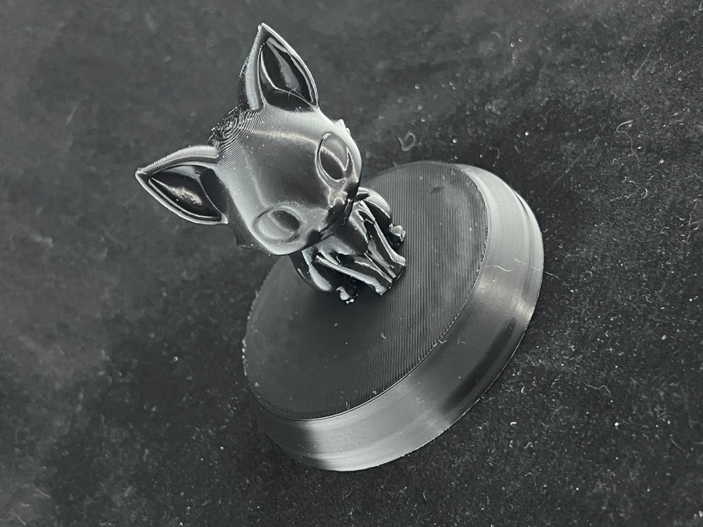 Cute Cat with Fuzzy Fur - Printmon Maker