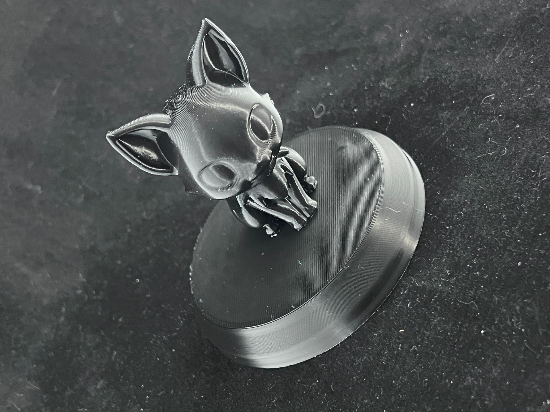 Cute Cat with Fuzzy Fur - Printmon Maker