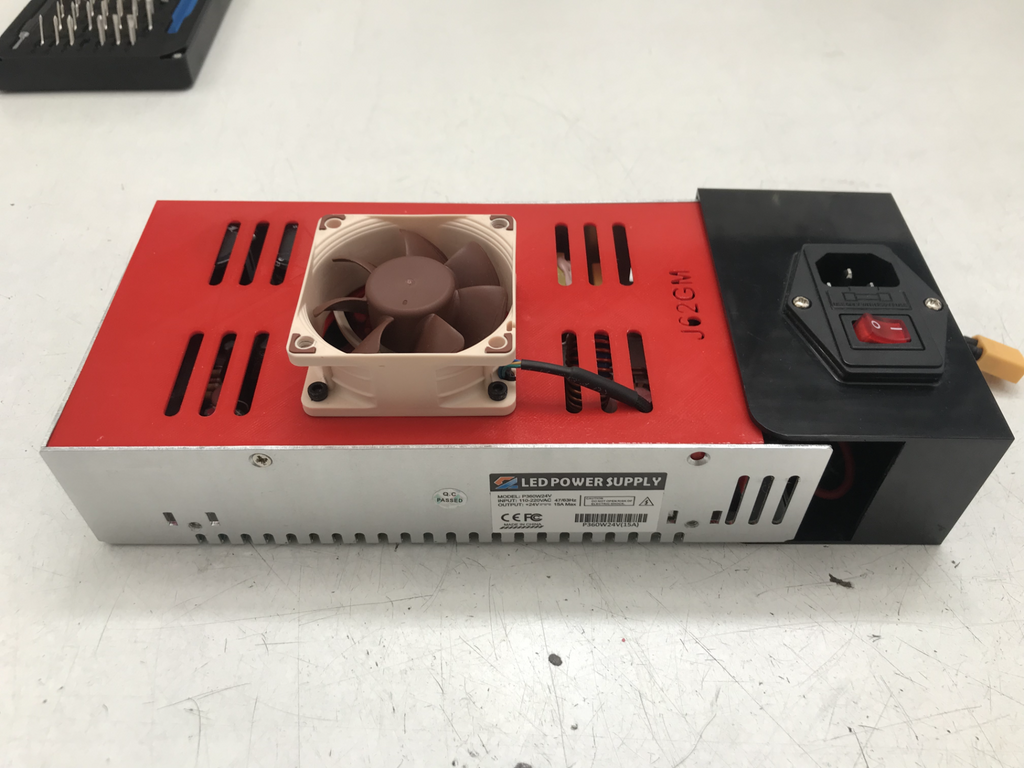 Ender 3 Power Supply Mod for 60mm Fan
