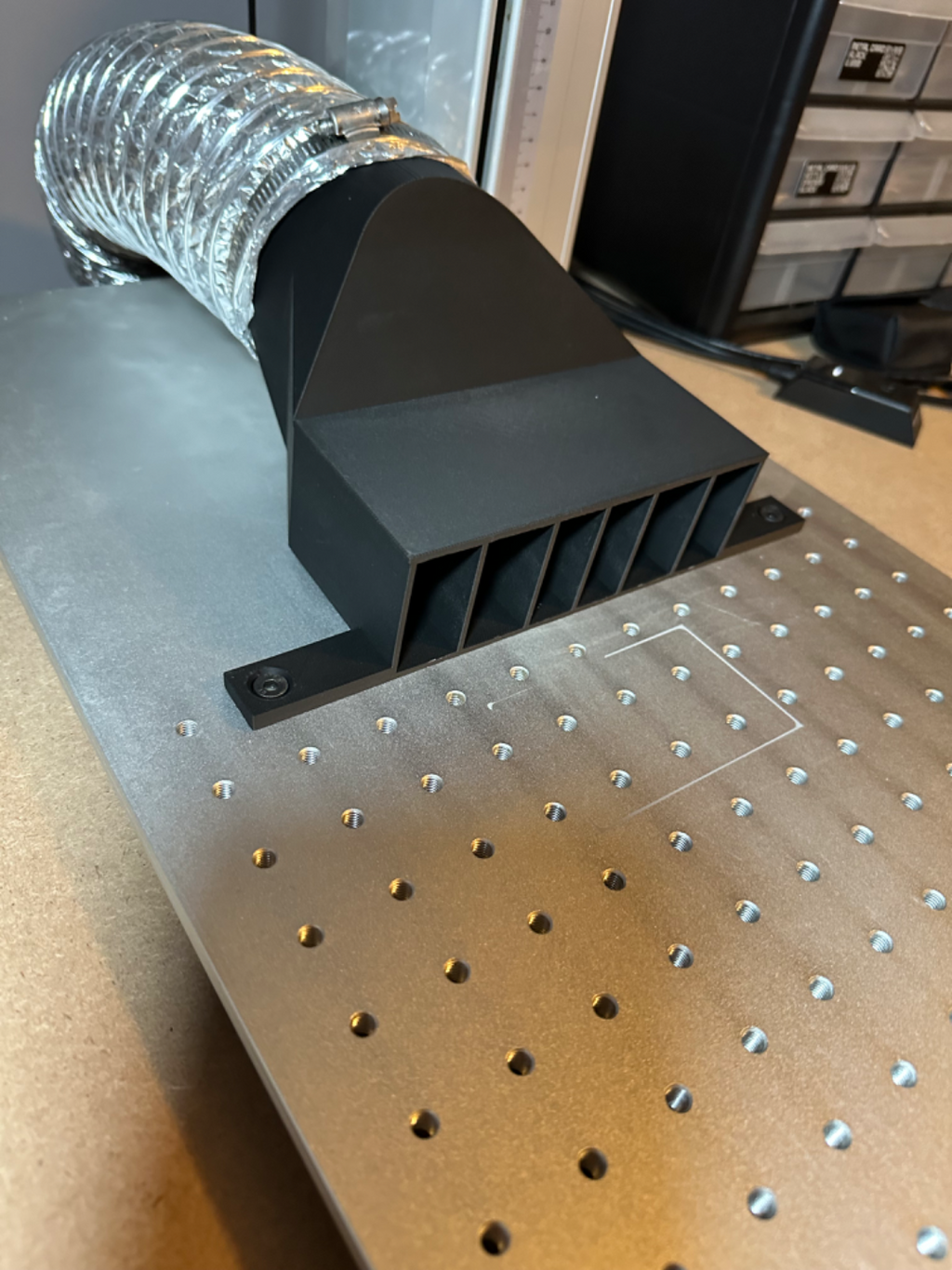 Fiber Laser Fume Extractor Vent