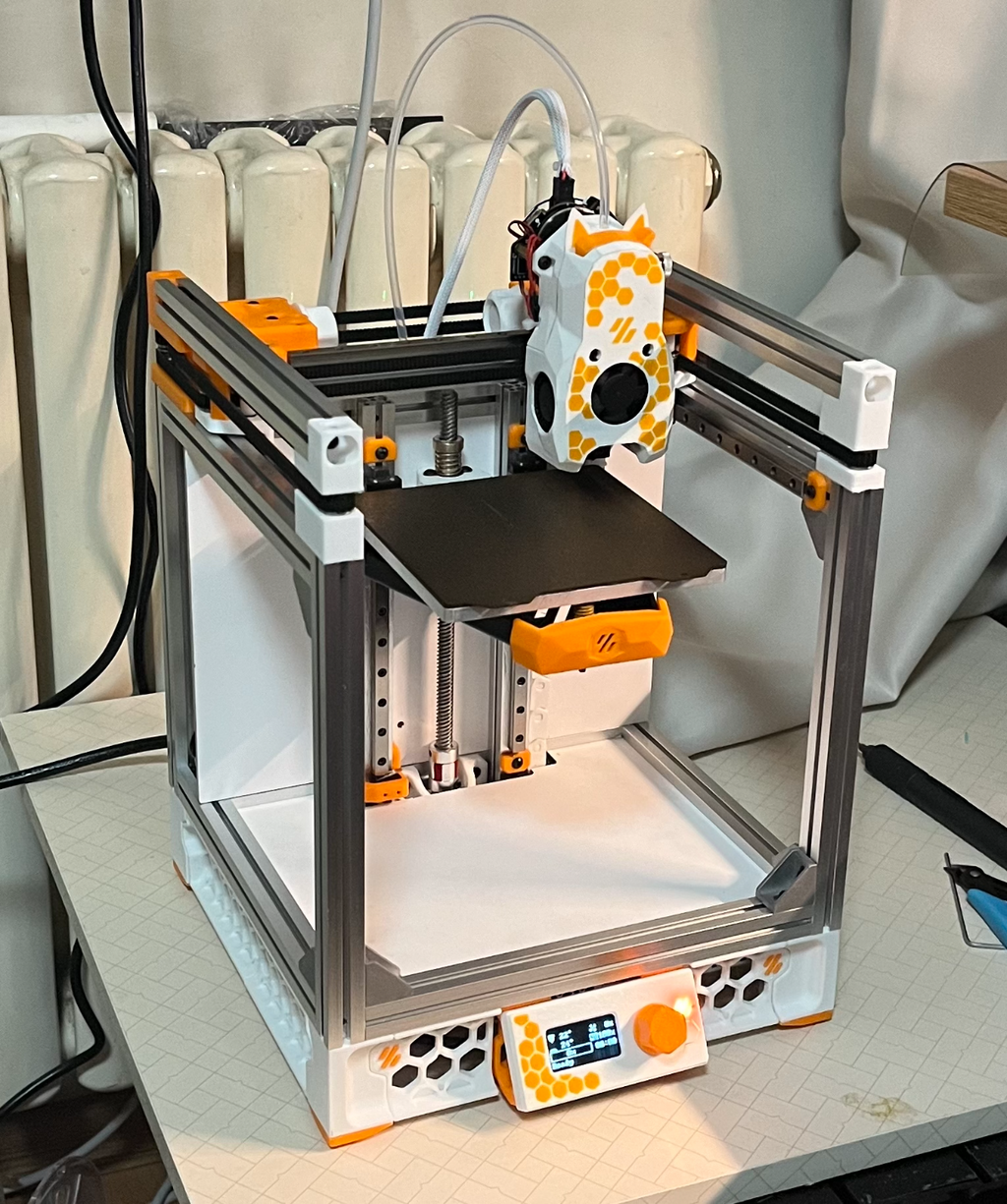 Minisb Hex Face Remix + Cat ears- Voron V0.2//沃龙0.2多色六边形前脸猫猫头