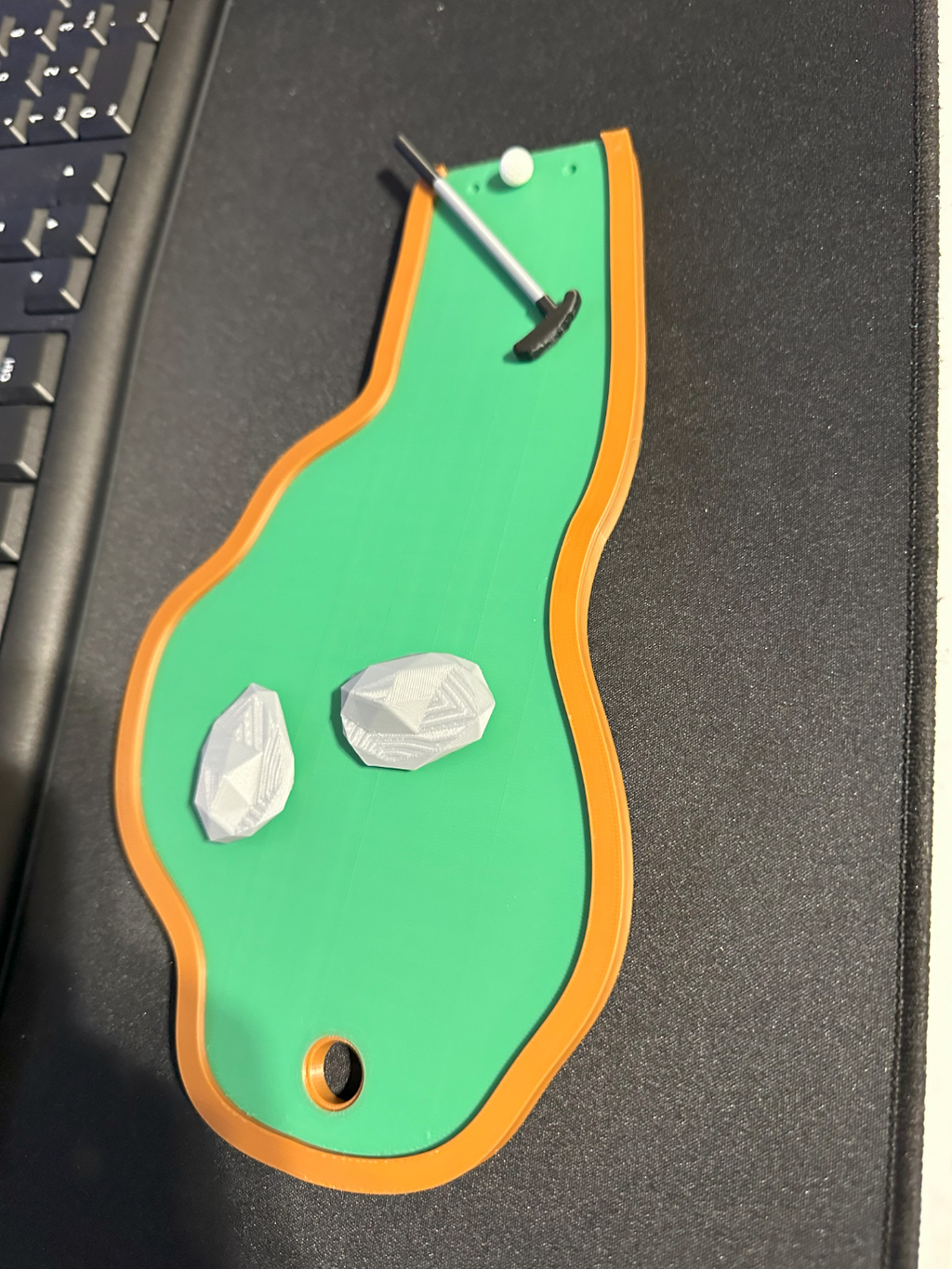 Desktop Mini Golf Hole 1