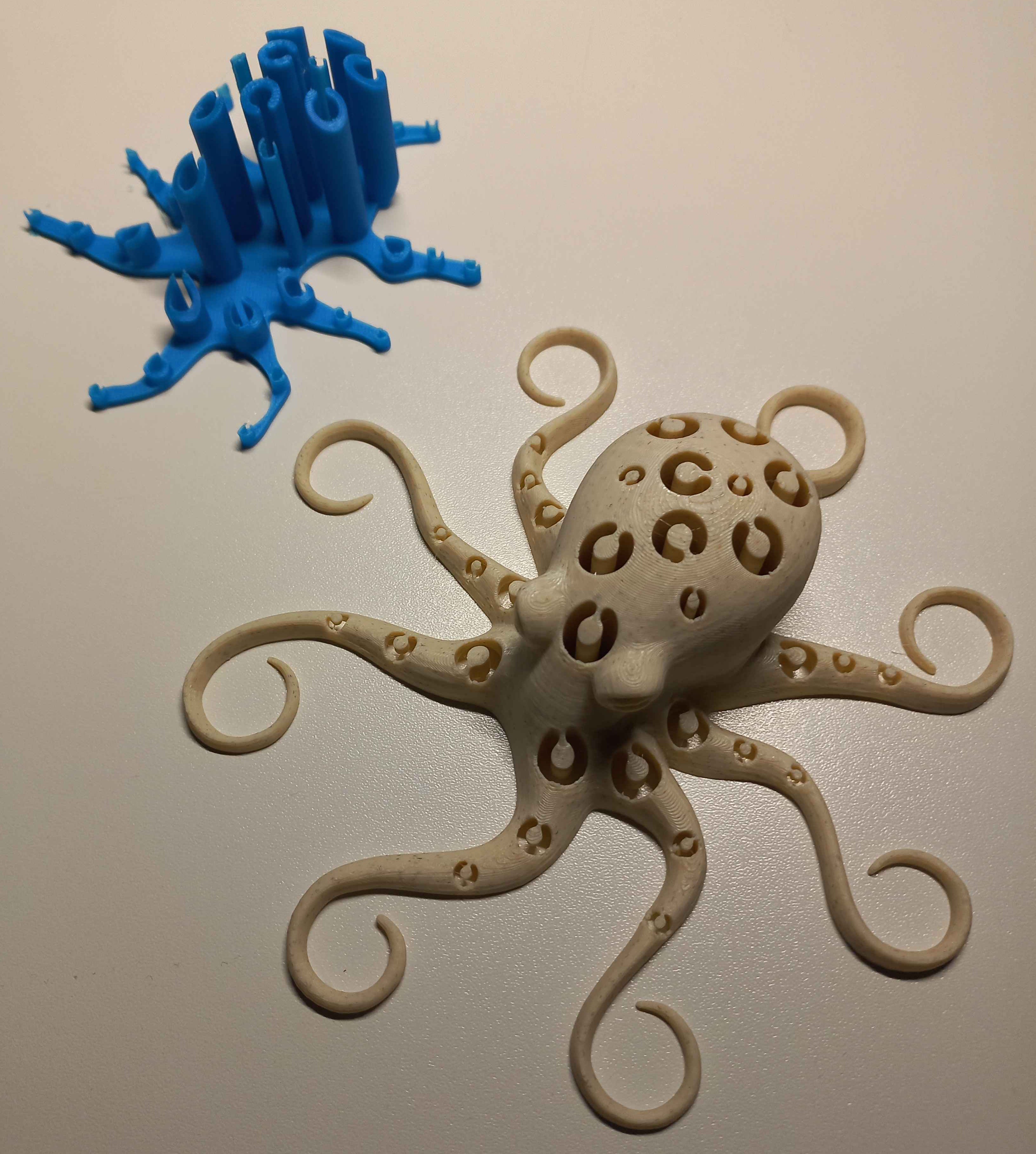 Single Extruder - Dual Color - Octopus (fusion360)