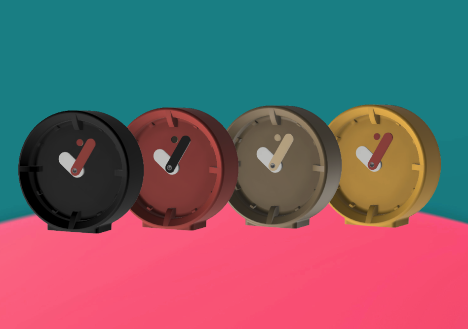Minimalistic Desktop Clock