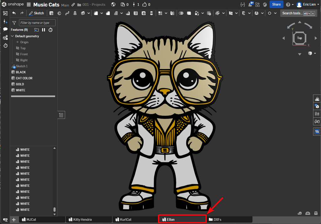 Elton John Cat