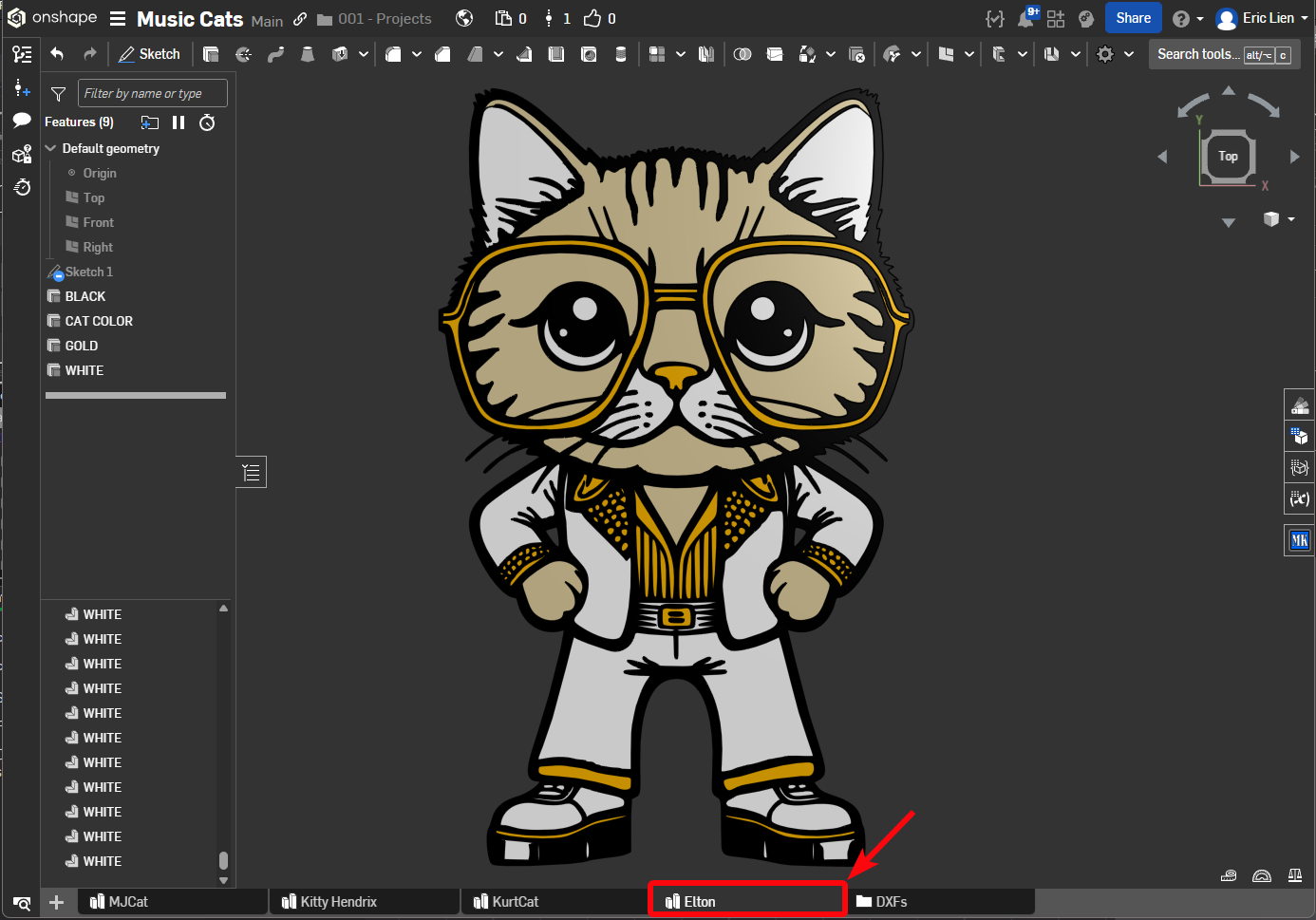Elton John Cat