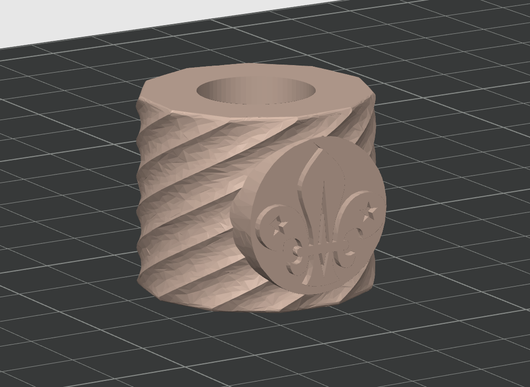 Scout Woggle twisted